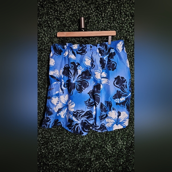 Speedo Black and Blue Swim Shorts - Picture 4 of 4